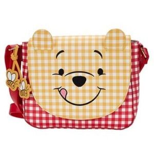 Loungefly Disney Winnie the Pooh Gingham Crossbody Purse